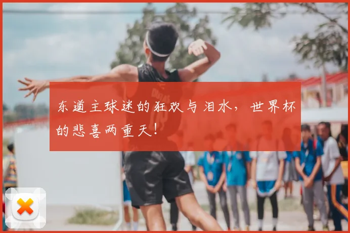 东道主球迷的狂欢与泪水,世界杯的悲喜两重天!